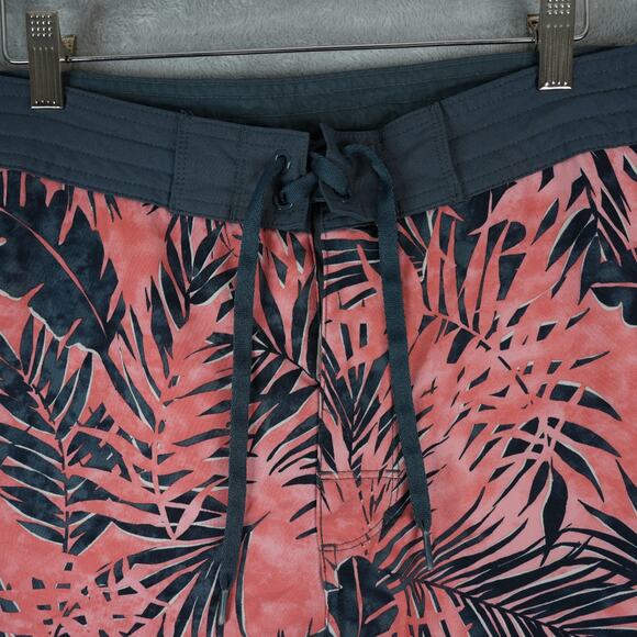 Old Navy Board Shorts Mens 38x9 Floral Palms Swimwear Beach Stretch - Picture 3 of 10